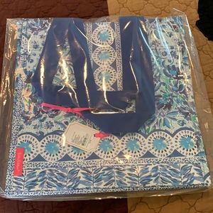 NWT Lilly Pulitzer market shopper tote